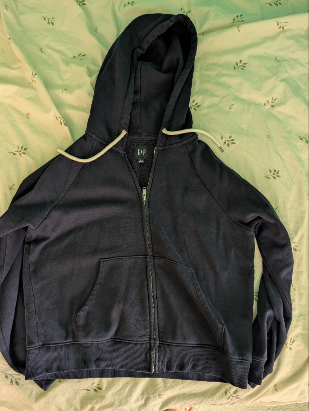 Navy Blue GAP "VintageSoft" Zip Hoodie - XS Petite